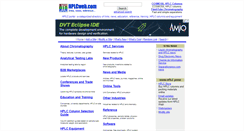 Desktop Screenshot of hplcweb.com